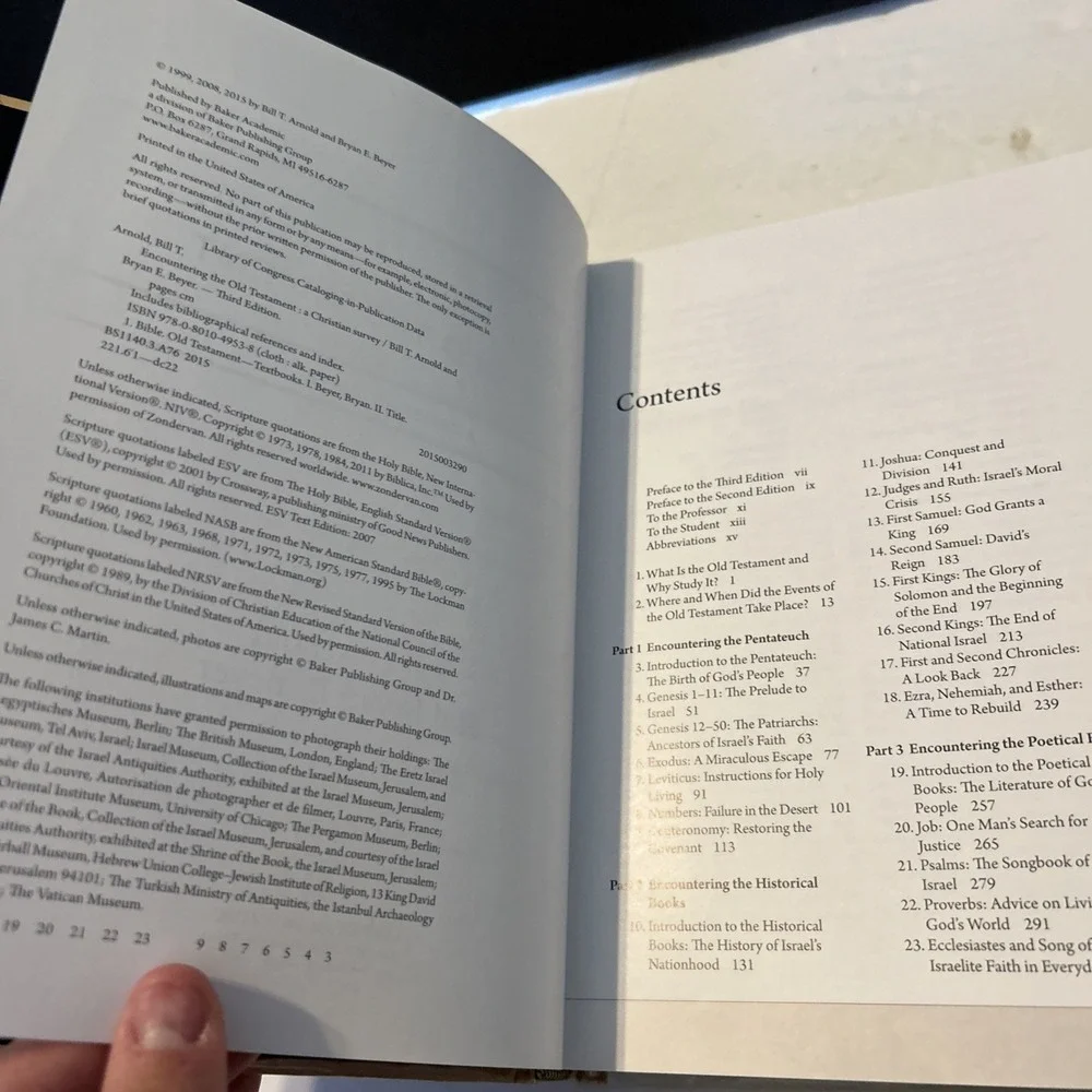 Pre-Owned College Textbook Encountering The Old Testament Third (3rd) Edition